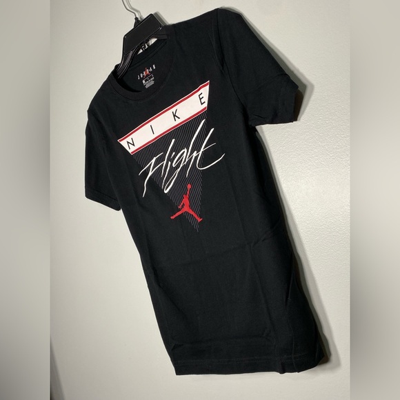 Jordan Black and Red Short Sleeve Tee - Picture 4 of 4